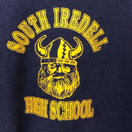  80s BASSETT-WALKER スウェット ラグランスウェット トレーナー 古着 SIZE L ブランド USA製 ネイビー