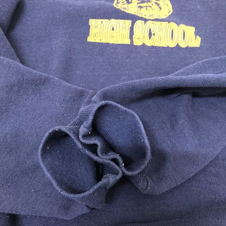  80s BASSETT-WALKER スウェット ラグランスウェット トレーナー 古着 SIZE L ブランド USA製 ネイビー