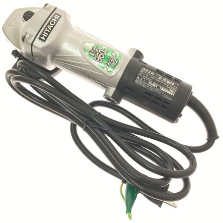  HiKOKI ハイコーキ 100ｍｍ　細径　電気ディスクグラインダ G10SH4 シルバー