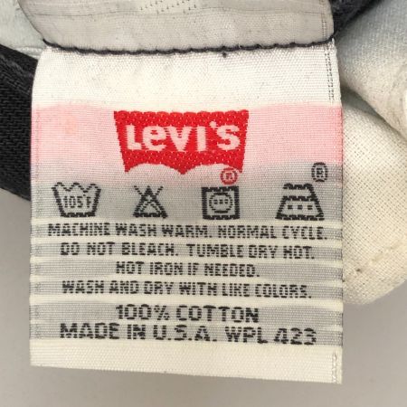  90s Levis ジーンズ 古着 ボタン裏刻印501 96年製 後染め タブ欠損 SIZE W27×L34 リーバイス ブラック