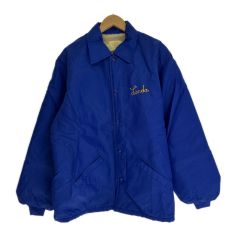 80s F&C SPORTSWEAR ジャケット コーチジャケット ナイロンジャケット SIZE L USA製 ブルー 古着 Cランク