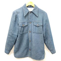 □□ 70s Sears ジャケット デニムボアジャケット サイズ16 古着 インディゴ Cランク