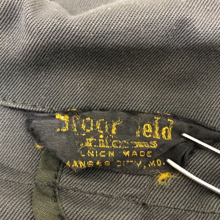  50s Unknown ジャケット ワークジャケット デコ棒形TALON 古着 グレー