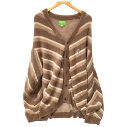 □□ HUF カーディガン SIZE XL ベージュ Cランク