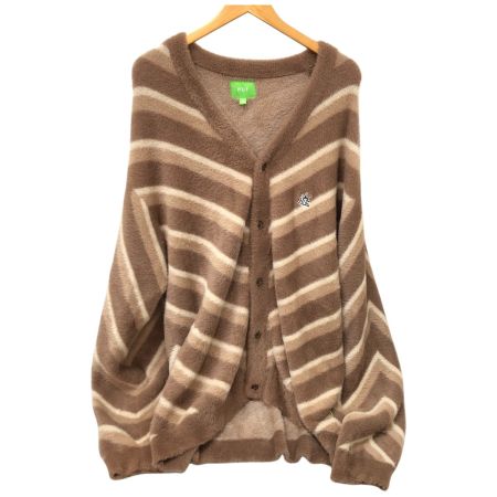  HUF カーディガン SIZE XL ベージュ