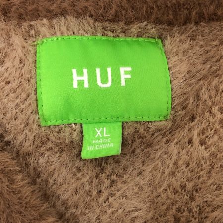  HUF カーディガン SIZE XL ベージュ