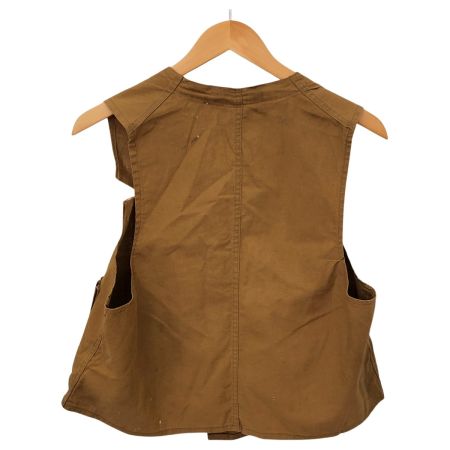  40s ベスト ハンティングベスト 古着 ブラウン