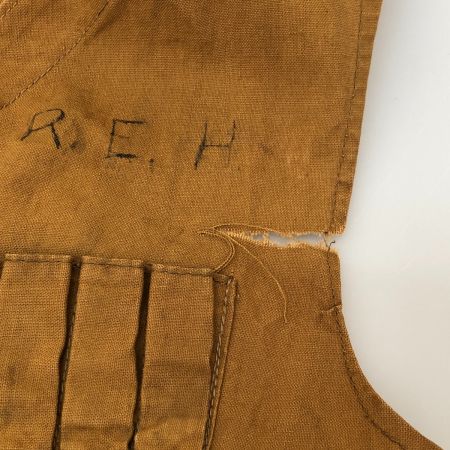  40s ベスト ハンティングベスト 古着 ブラウン