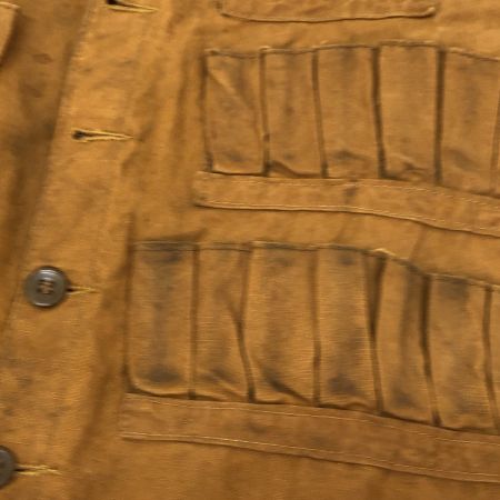 40s ベスト ハンティングベスト 古着 ブラウン
