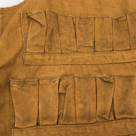  40s ベスト ハンティングベスト 古着 ブラウン