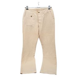 □□ HAVER SACK ハバーサック パンツ SIZE L アイボリー Cランク