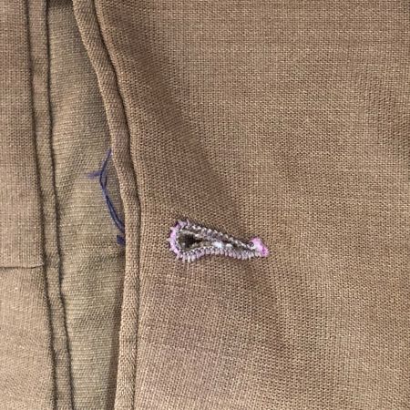  60s Anderson-little.co パンツ スラックス 古着 ロケットTALON ブラウン