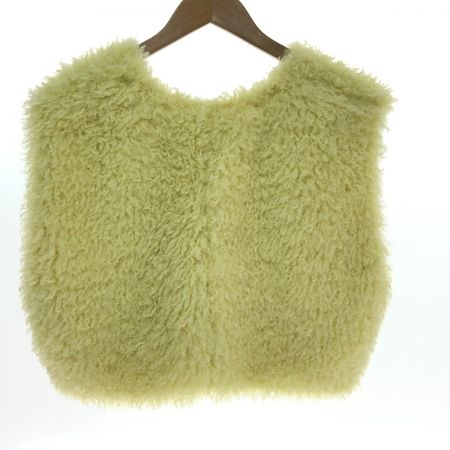  miesrohe ベスト エコファーショートベスト SIZE Free 未使用品(S)  MWFV244029 イエロー