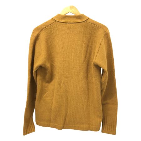  60~70s EAST-TENN カーディガン レタードカーディガン SIZE40 古着 カーキ