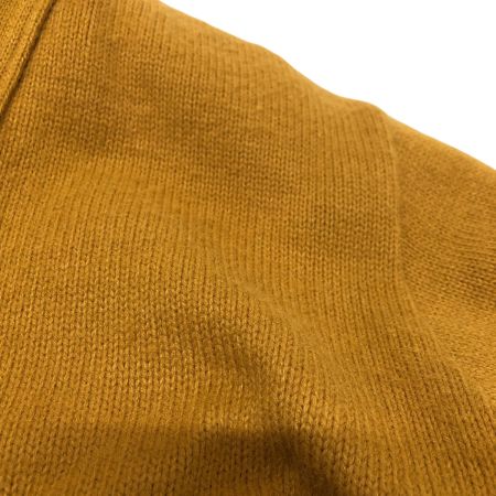  60~70s EAST-TENN カーディガン レタードカーディガン SIZE40 古着 カーキ