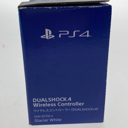   PS4　ワイヤレスコントローラー (DUALSHOCK 4) CUH-ZCT2J  ホワイト