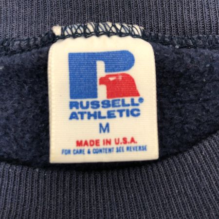  90s RUSSELL スウェット トレーナー Mサイズ 古着  ネイビー