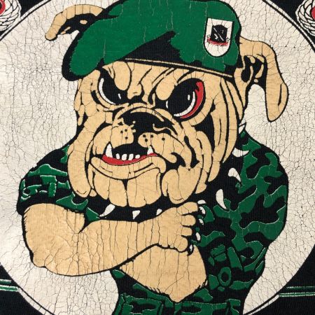  80s FRUIT OF THE LOOM パーカー プルオーバーパーカー 古着 SIZE M ブラック