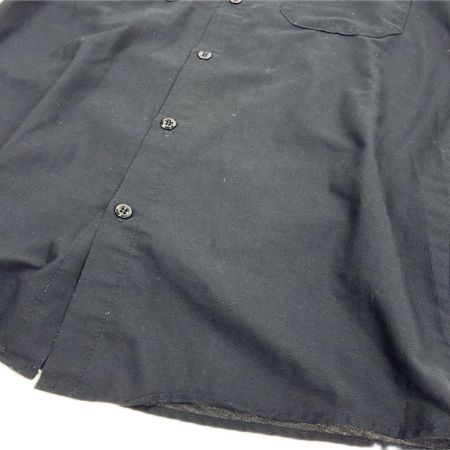  90s RED KAP シャツ 半袖ワークシャツ SIZE S 古着 ブラック