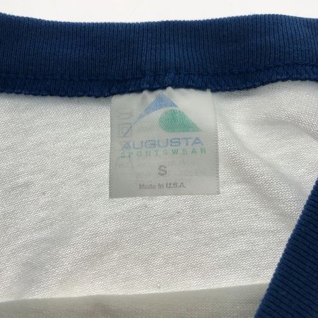  90s AUGUSTA Tシャツ 7分袖Tシャツ SIZE S STP 古着 ブルー
