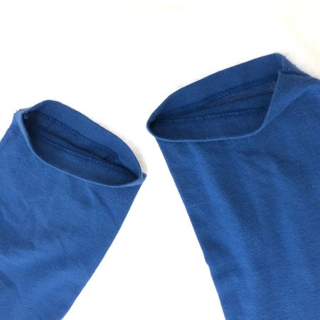  90s AUGUSTA Tシャツ 7分袖Tシャツ SIZE S STP 古着 ブルー