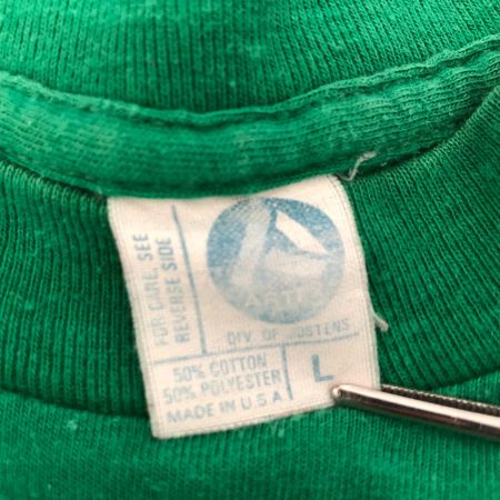  70~80s ARTEX Tシャツ SIZE L 古着 BOSTON CELTICS グリーン