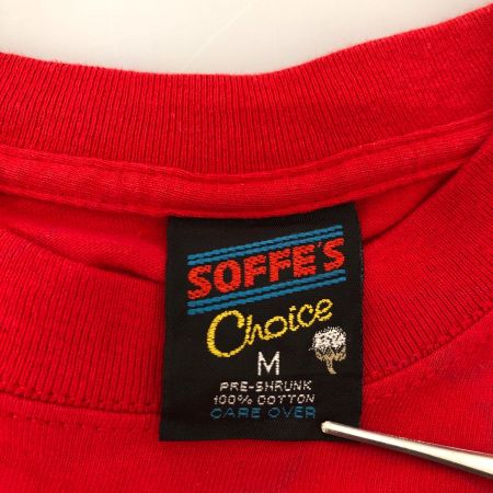  80s SOFFE Tシャツ SIZE M 古着 レッド