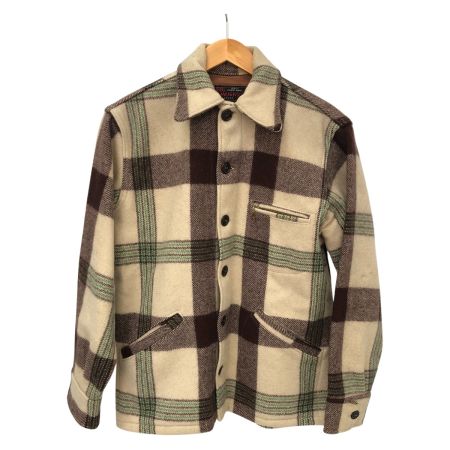  40~50s BIG MUSKY ジャケット ウールジャケット 古着 ベージュ