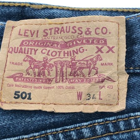  90s Levis ジーンズ 501 SIZE W34×L34 刻印273 99年製 古着 インディゴ