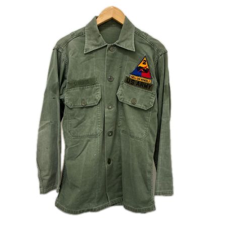 60s US.ARMY シャツ OG107 ユーティリティシャツ 古着 オリーブ
