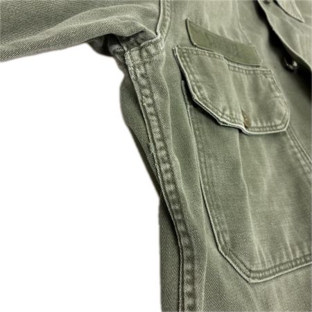 60s US.ARMY シャツ OG107 ユーティリティシャツ 古着 オリーブ