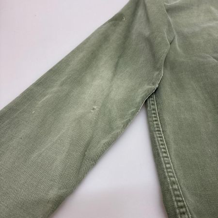 60s US.ARMY シャツ OG107 ユーティリティシャツ 古着 オリーブ
