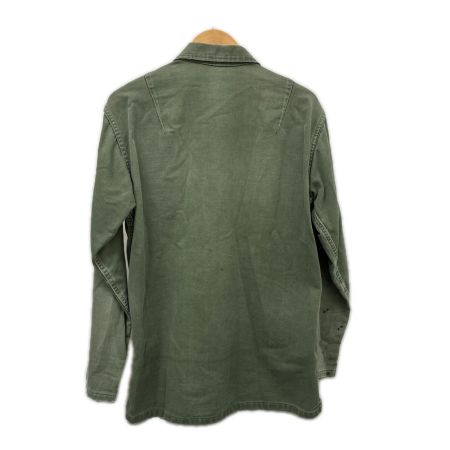 60s US.ARMY シャツ OG107 ユーティリティシャツ 古着 オリーブ