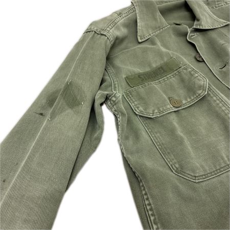 60s US.ARMY シャツ OG107 ユーティリティシャツ 古着 オリーブ