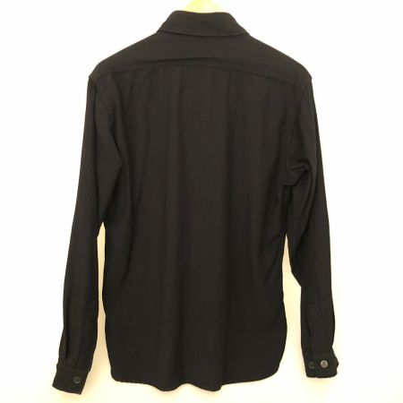  50s US.NAVY シャツ シャツジャケット 15(M) 古着 ネイビー