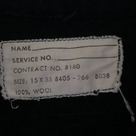 50s US.NAVY シャツ シャツジャケット 15(M) 古着 ネイビー