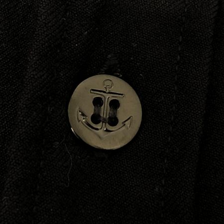  50s US.NAVY シャツ シャツジャケット 15(M) 古着 ネイビー