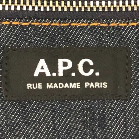  A.P.C アーペーセー トートバッグ デニム CODDP M61444 A4 CODDP M61444 ダークネイビー