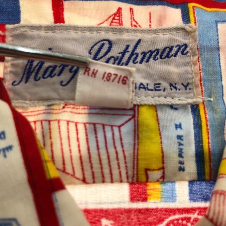  60s シャツ 半袖シャツ 16 古着 ホワイト