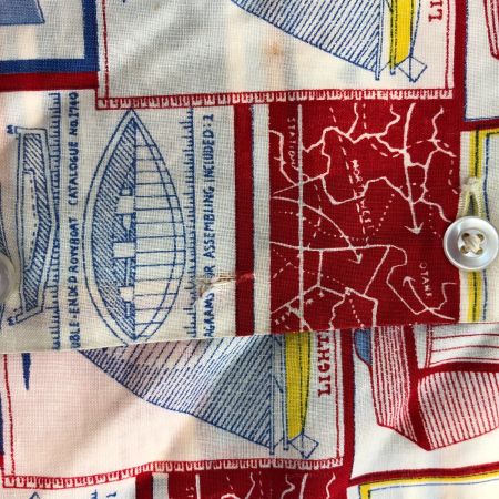  60s シャツ 半袖シャツ 16 古着 ホワイト