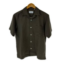 □□ FREAK'S STORE フリークスストア シャツ 半袖開襟シャツ SIZE S 181-1039 オリーブ Cランク