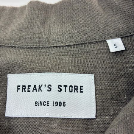  FREAK'S STORE フリークスストア シャツ 半袖開襟シャツ SIZE S 181-1039 オリーブ
