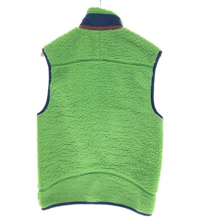  Patagonia パタゴニア ベスト クラシックレトロXフリースベスト SIZE S 51884 黄緑
