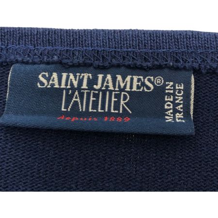  SAINT JAMES セントジェームス カットソー バスクシャツ SIZE M 古着 ブランド L'ATELIER 712004 ネイビー