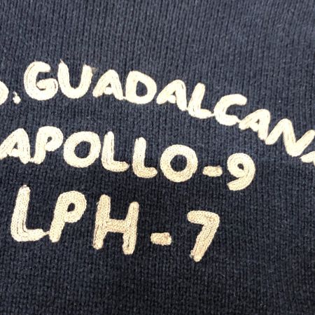  AVIREX アビレックス ニット セーター 40(L)  ネイビー