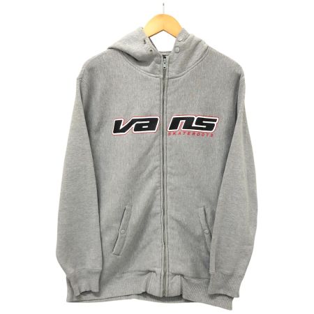  90s OLD VANS パーカー ジップパーカー SIZE L ブランド 中国製 古着 グレー