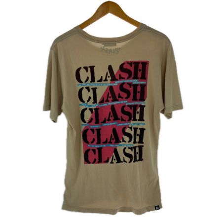  Hysteric Glamour ヒステリックグラマー Tシャツ SIZE M 古着 THE CLASH 02183CT10 ベージュ