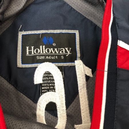  90s Holloway スウェット プルオーバーナイロンスウェット SIZE S 古着 紺タグ ネイビー