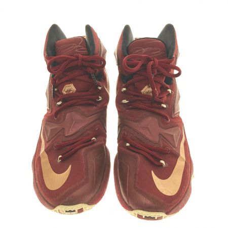  NIKE ナイキ スニーカー　レブロン13　27cm 807219-690 エンジ