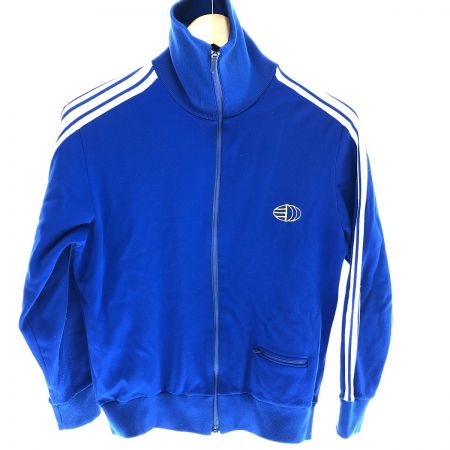  60s adidas 古着 ジャージ トラックジャケット VENTEX社製 ワールドマーク  ブルー